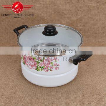 5pcs New Enamel Lid Enamel Steam Pot/coated Cast Iron Cookware Wholesale photo-2