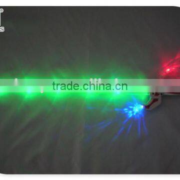 new arrival 63 cm factory supply plastic weapon toys flashing green light sword