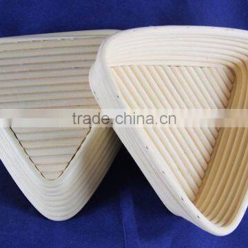 Triangle Rattan Bread Proofing Baskets, Clear Rattan Bannetons photo-5