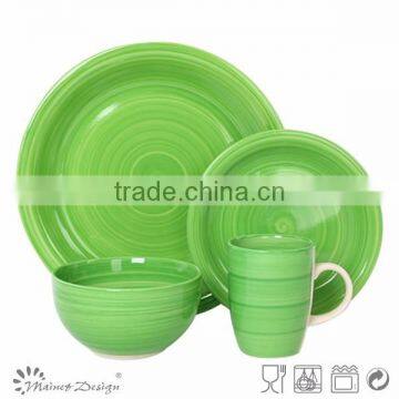 Cheap Handpainting 16pcs Ceramic Dinnerware Set photo-4