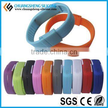 Wholesale Simple Silicone Led Wristwatches photo-5