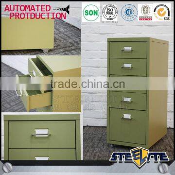Under Desk Small Drawer Cabinet Metal Drawer Cabinet 6 Drawer Mobile Pedestal Cabinet photo-3
