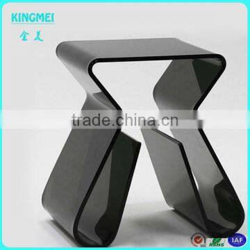 Modern Hot Sell Chair Shape Acrylic Brochure Holder Acrylic Book Holder Acrylic Magazine Rack photo-3