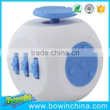 2017 Hot Selling New Design Desk Toys Third Generation Fidget Cube Relieves Stress And Anxiety for Children and Adults photo-3