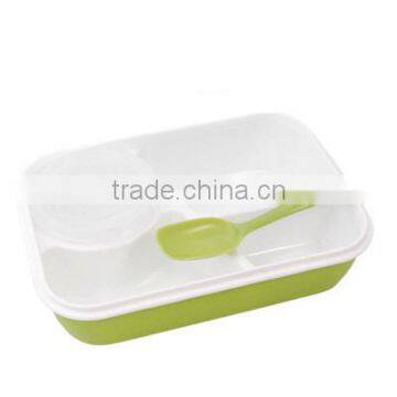 Best Selling High Quality Lovely Pupil Separated Plastic Microwave Oven Kids Lunch Box photo-4