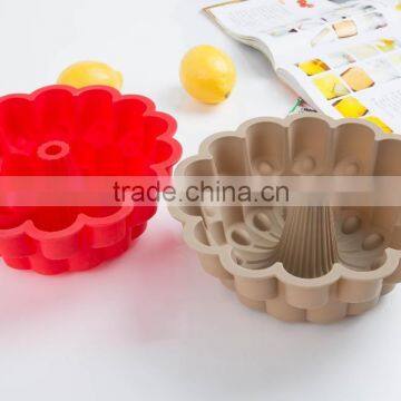 Silicone Bundt Savarin Cake Pans Baking Pan Mold photo-3