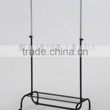 Extendable Single Pole Clothes Rack, Mechanical Clothes Rack photo-6