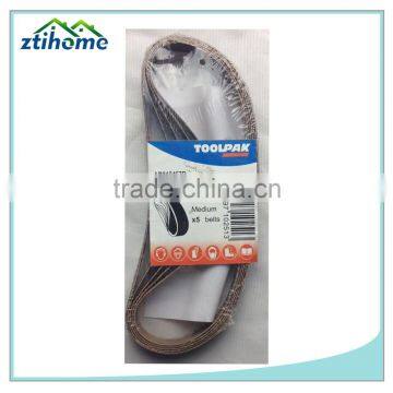 P40#--P400 75*457mm sand belt abrasive belt emery belt