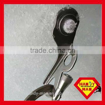 Stainless Steel With Advanced Tooth Geometry Fast Placing Express Dual Clip Ice Screw photo-5