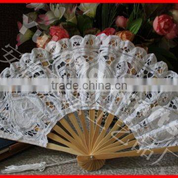 Decoration Hand Lace Fan for Wedding