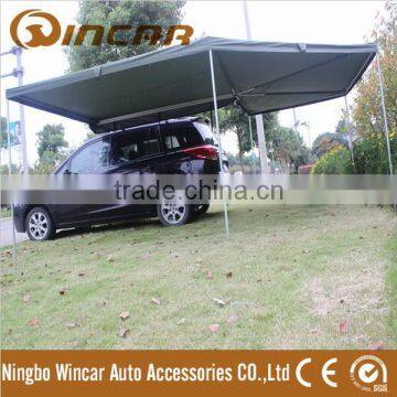 New Retractable Polygon Awning Canvas Tent Trailer Awning Waterproof With Rectangle Triangle photo-4