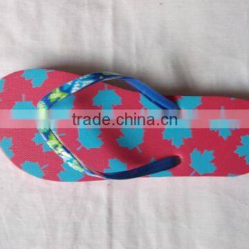 colorful printed slipper