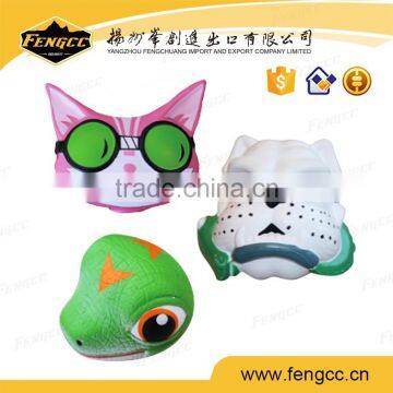 cute animal Toy Figure vinyle kids toy squeeze PU toy
