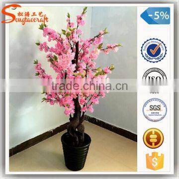 Hot Sale High Quality Small Size Mini Colors Artificial Cherry Blossom Tree photo-4