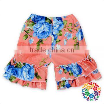 2016 Wholesale Icing Pants Middle Pattern Girls Ruffle Pants Newborn Baby Soft Summer Pants On Sale