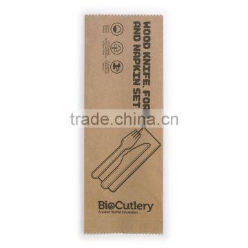 Wooden Cutlery Set Frok Knife photo-2