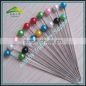 Floral Supplies Assorted Round Pearl Head Hijab Pins