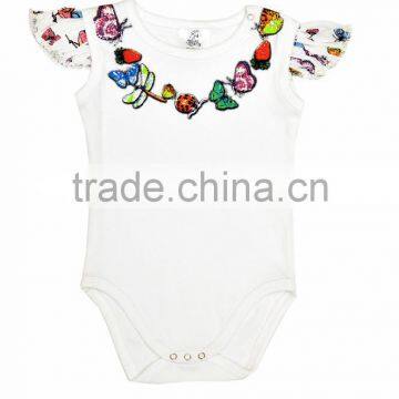 100 % Organic Cotton Baby Body Suits and Soft With Short Sleeve Baby t Shirts With Organic Latest Design photo-3