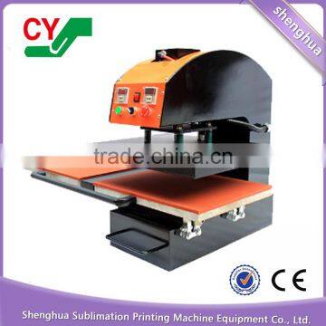 Efficient High Quality Double Sided Plates T-shirt Pneumatic Heat Press Machine photo-3