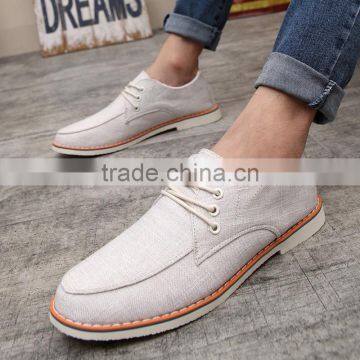 wholesale man's cheap canvas shoes sample for male, fashion white canvas shoes wholesale high quality