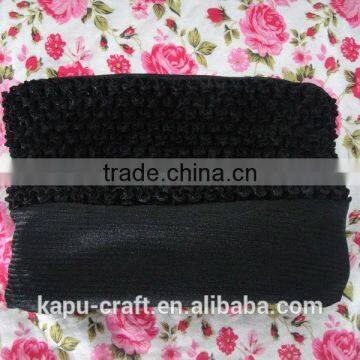 Solid Color 9 Inch Girls Crochet Tube Top Lined Children Tube Tops photo-2