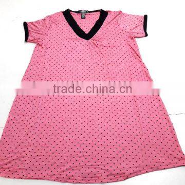 Ladies Night Dress (Garment Stock Lots / Apparel Stock / Stocklots / Garment Apparel From Bangladesh) photo-3