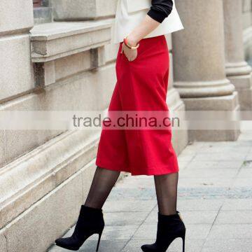 2016 Guangzhou Garment Factory High Quality Formal Casual Wear Fashion Pants Women photo-2