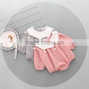 YF71280 autumn latest style Infant climbing clothes 2017 baby romper