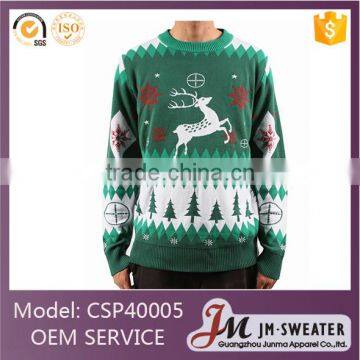 China apparel clothing unisex mens christmas sweater wholesaler