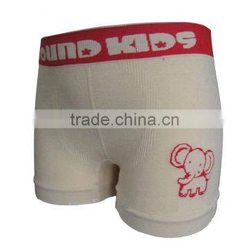 Elephant Print Teen Boxers Kids Underwear Seamless Boxer Shorts Boys Underwear