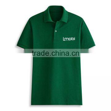 China Factory Wholesale Cotton Custom Embroidery Promotional Man Polo T Shirt photo-2