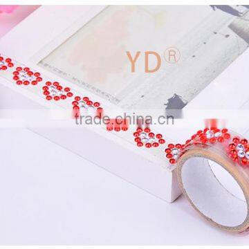 1.5cm*1m Love Acrylic Rhinestone Adhesive Tape photo-6