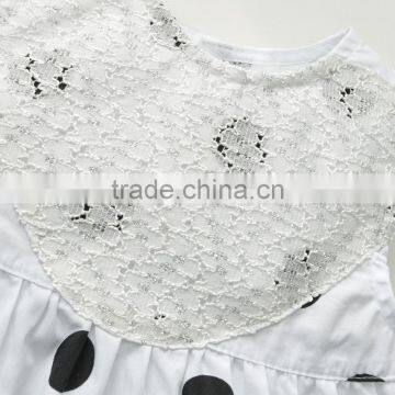 Summer Baby Clothes Swing Top With Bloomer Lovely Girl Outfit 2 Pieces Lace Dress Set photo-2