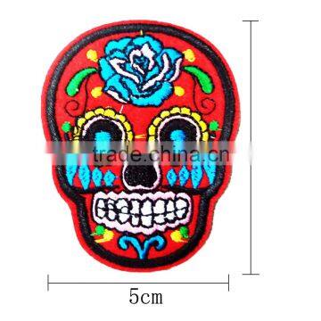 D&D Sewing Craft 10 Pcs/Pack Skull Iron On Patches Embroidered photo-4
