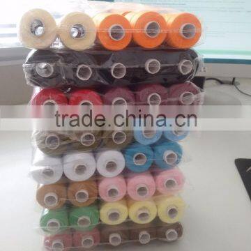 40s/2 100% spun polyester sewing thread, Cheap sewing thread wholesale