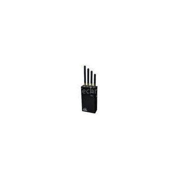 Black Portable WiFi CDMA GSM 3G LR112971 Level 3 Portable Cellphone Jammer For Concert Hall