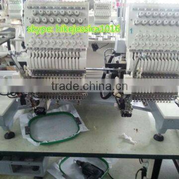 fushun 1501 1201 1202 single head double heads flat and sequin and cap computerized embroidery machine