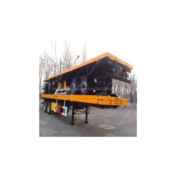 CE Certification and Steel Material triaxle container trailers for sale