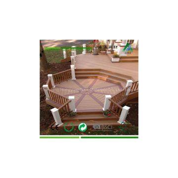 Nateral Feeling Wpc Deck Flooring Made in China photo-3