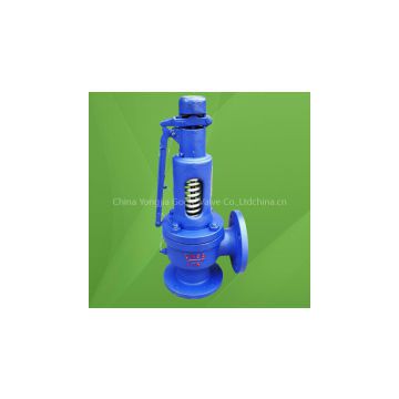 Spring loaded high pressure safety valve