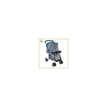 Small Volume Baby Stroller With Canopy Safety Belt Mesh Shopping Bag