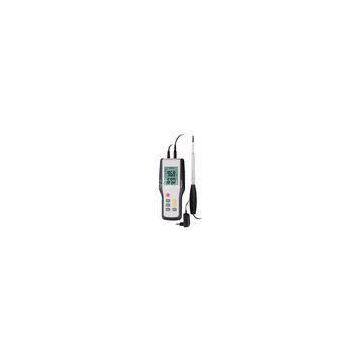 Professional Smart Sensor Hot Wire Anemometer With Slim Telescoping Probe CE / ROHS