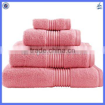 5 star 100% cotton hotel towels/ 100% cotton jacquard hotel towel set