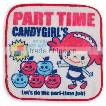 100% Cotton printed hand towel