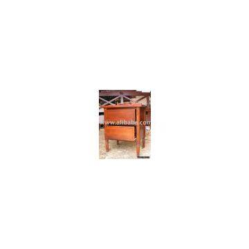 Bed Side Table 2 Drawers Nakas Laci 2 Jati