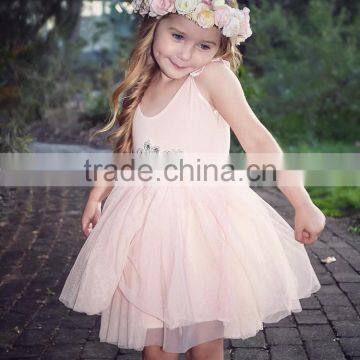 In stock top quality girl party wear western dress,children girl dress M5111902