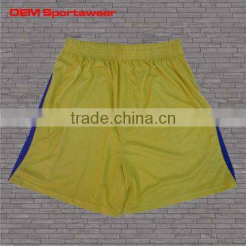 latest style custom mesh fabric soccer hot pants