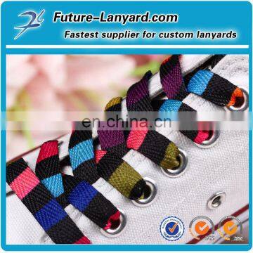 Fantasy shoelace with heat transfer printing