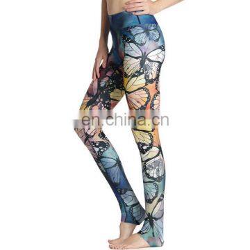 Ladies Sports Walking Printing Fashion Legging Gym Yoga Leggings