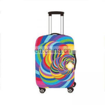 Justop fashion style high elasticity polyester protective bag suitcase cover